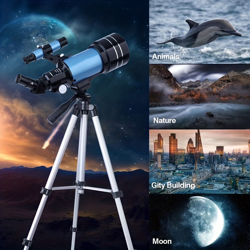 professional f30070 astronomical telescope 150x zoom high resolution high power portable night vision deep space starmoon cosmic eyepiece 20mm objective 70mm magnification 150x details 6