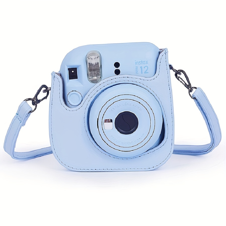 Case For Instant Mini 12 Protective Case For Fujifilm Instax Mini 12/11 Camera, PU Faux Leather Camera Bag With Pocket And Removable & Adjustable Strap details 2