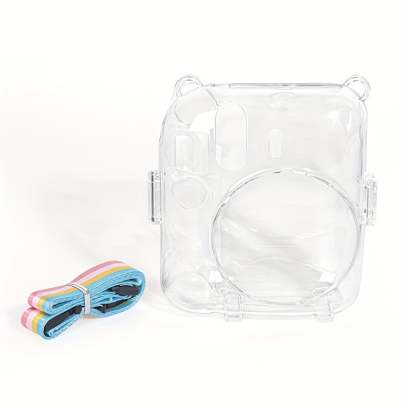 protect your polaroid instax mini12 camera with this crystal clear anti scratch storage case details 5