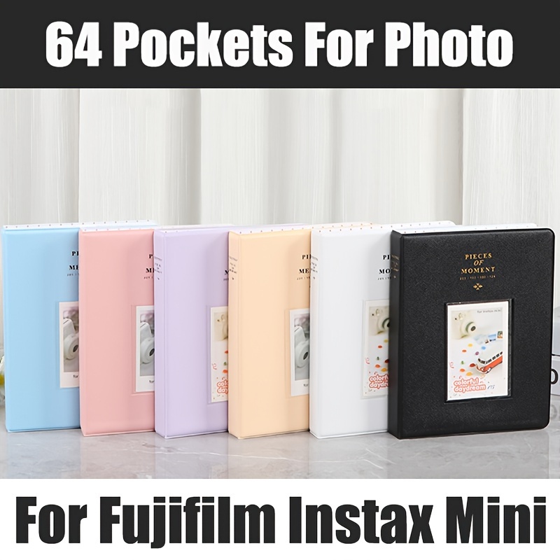 3 inches 64 pocket photo mini instant picture storage for fujifilm instax mini instax album details 0