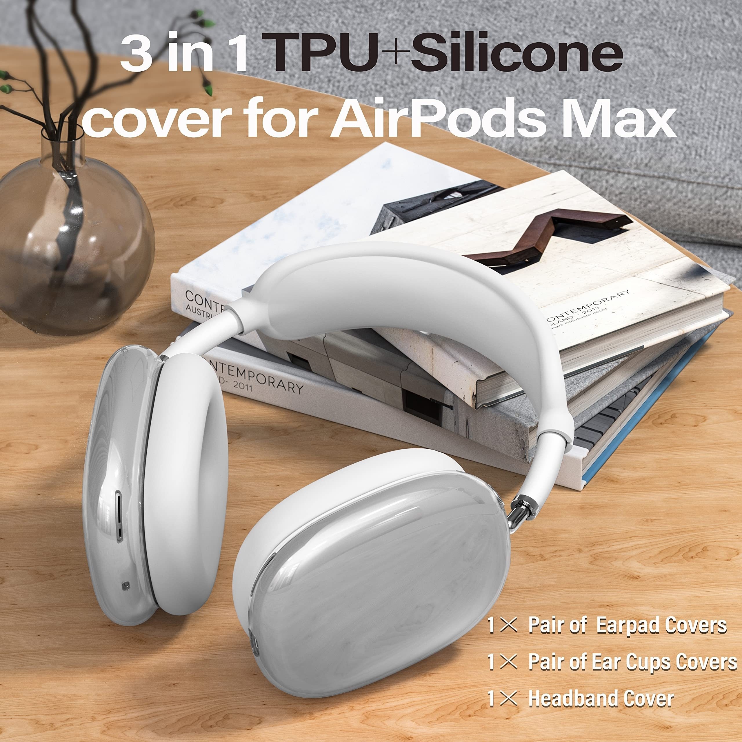 earphone protective case set for airpods max details 1