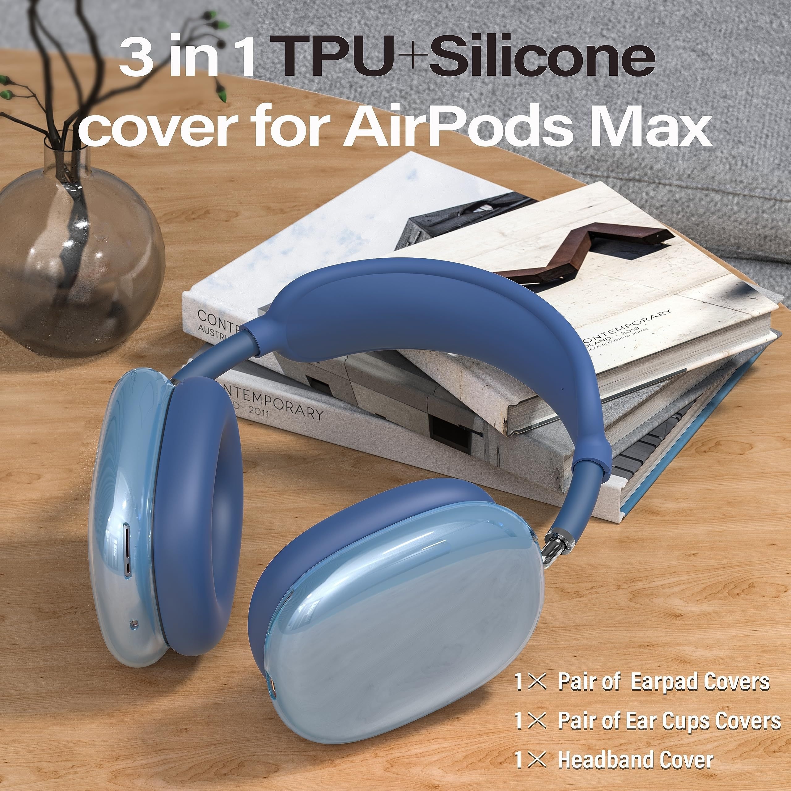 earphone protective case set for airpods max details 3