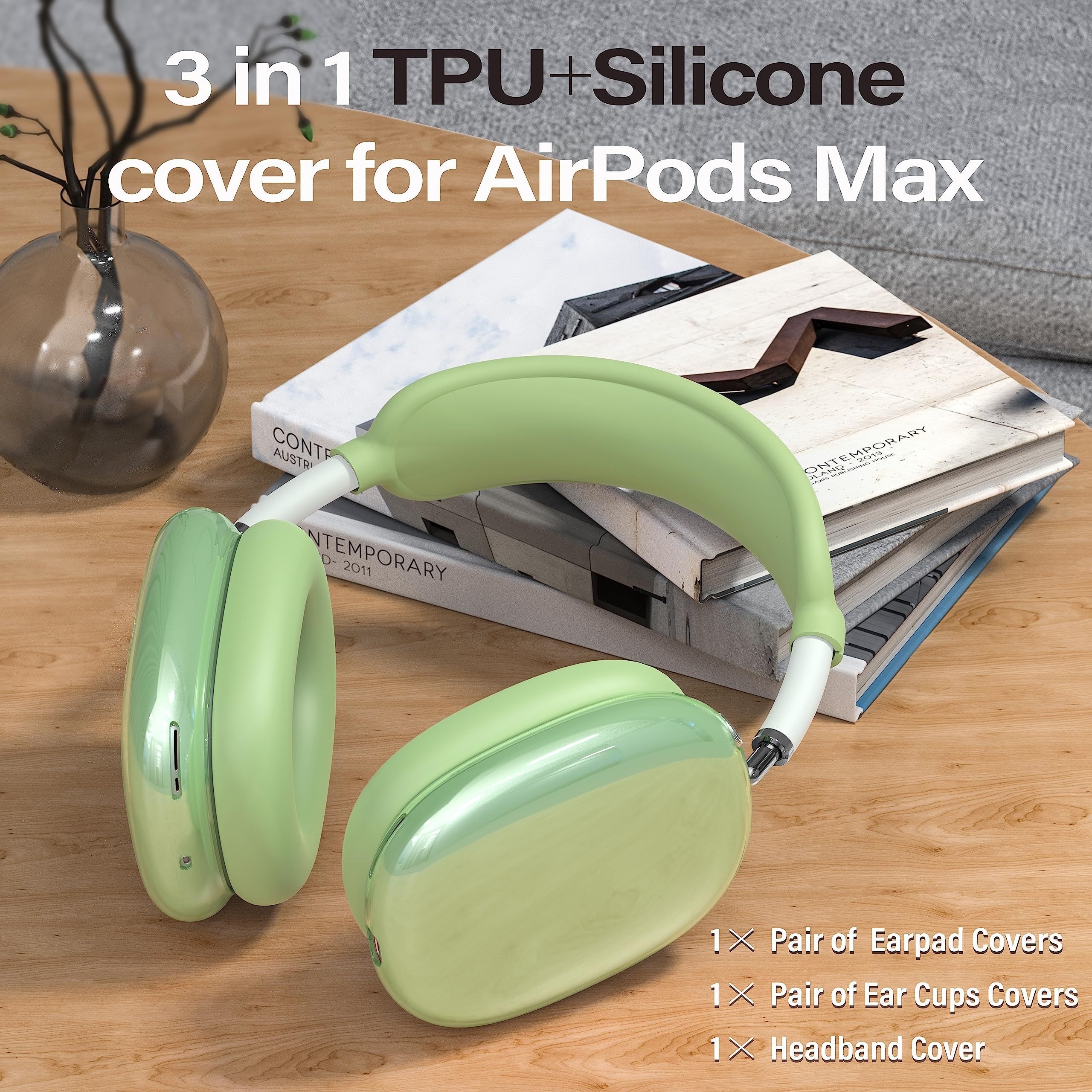 earphone protective case set for airpods max details 4