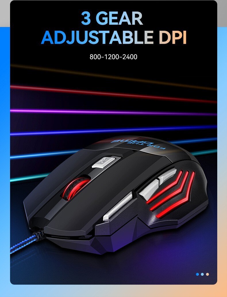 1pc new hyperspeed usb gaming mouse rgb backlit ergonomic gaming mice 7d esports wired mouse for laptop pc gamer details 5